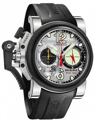 Graham Chronofighter Oversize Overlord Mark Four 2OVBV.S05A.K10F Replica Watch